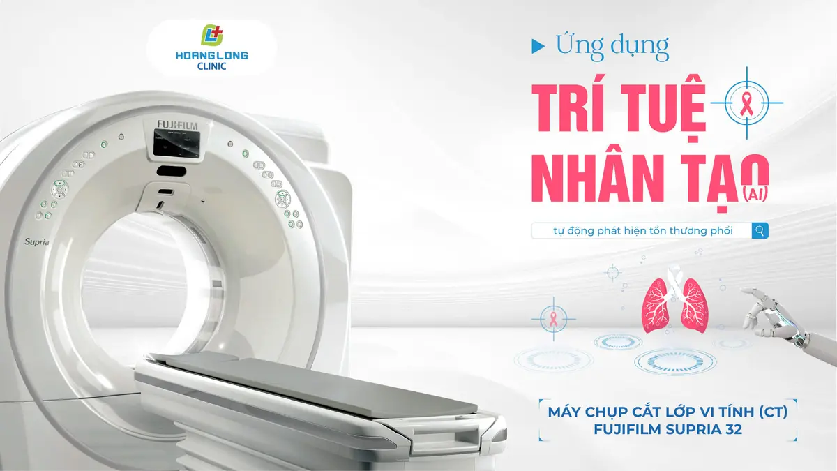 Hệ thống máy chụp cắt lớp vi tính CT Fujifilm Supria 32 tại Hoàng Long Clinic